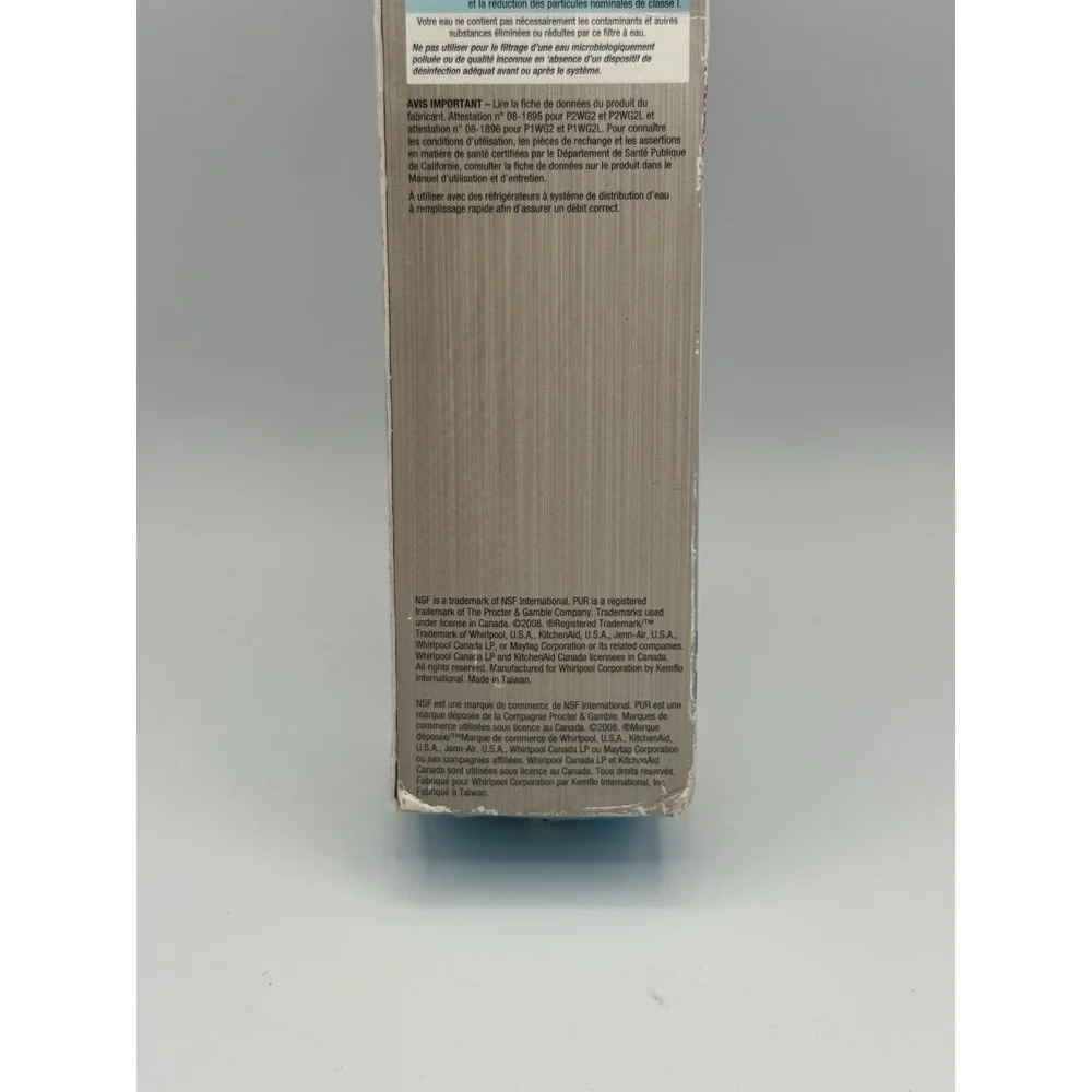 Whirlpool 4396841 PUR Refrigerator Water Filter Ice Maker Replacement NEW Sealed